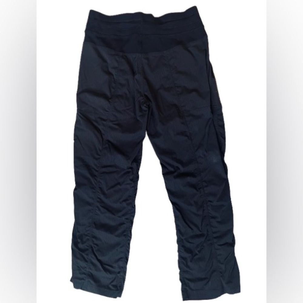 Lululemon Athletica Studio Pant Black Drawstring Athletic Pants Size 8 - Picture 4 of 7